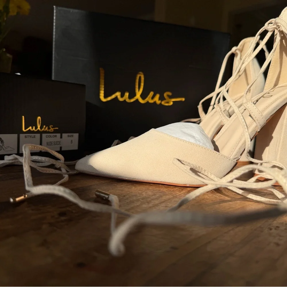 Brand New Lulus Heels - Picture 3 of 3